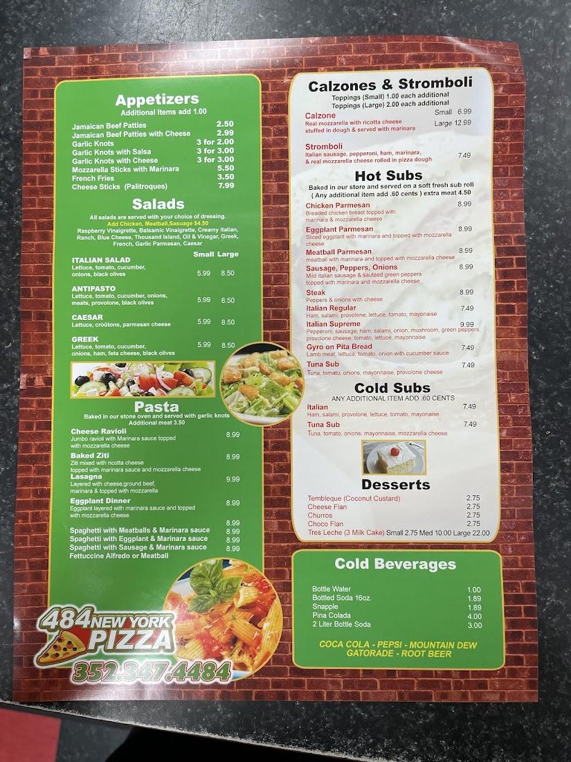484 New York Pizza